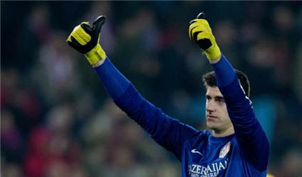 Garcia: Courtois quan trọng với Atletico như Costa